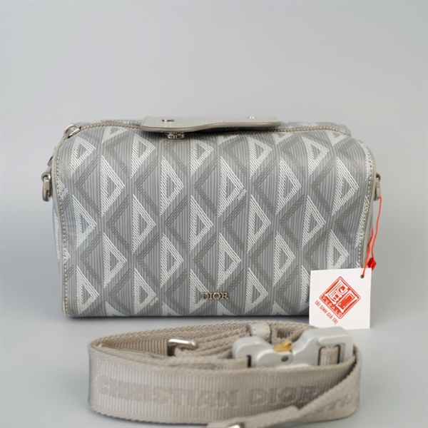 Túi Dior xám đeo chéo sz22 (BQ) KG+