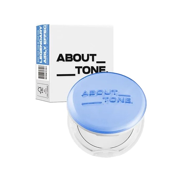 Phấn Phủ Nén About Tone Legendary Airy Effect - Xanh