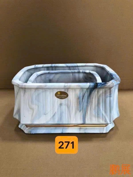 Chậu TRỒNG LAN tráng men sơn thủy cao cấp - chậu Trung Quốc trang trí sang trọng, siêu hot