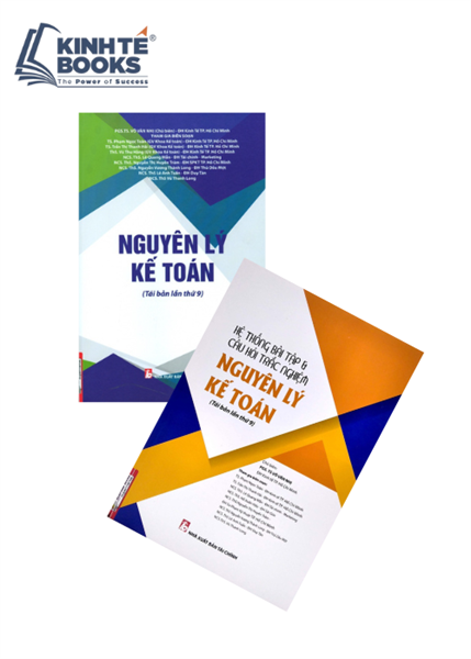 Sách - Nguyên Lý Kế Toán + Hệ Thống Bài Tập & Câu Hỏi Trắc Nghiệm Nguyên Lý Kế Toán - COMBO 2 CUỐN
