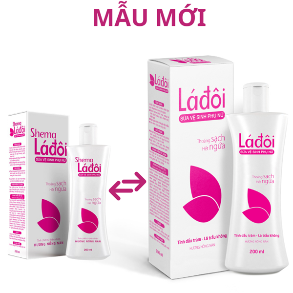 Sữa vệ sinh phụ nữ lá đôi hồng merap (c/200ml)