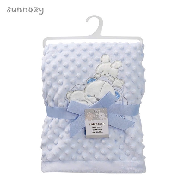 Chăn Sunozy nhung hạt đậu