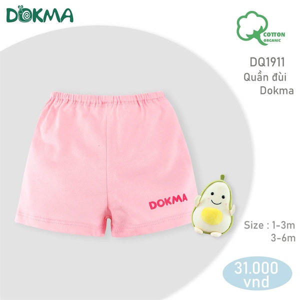 DQ1911 - 3M/6M Quần thun cộc