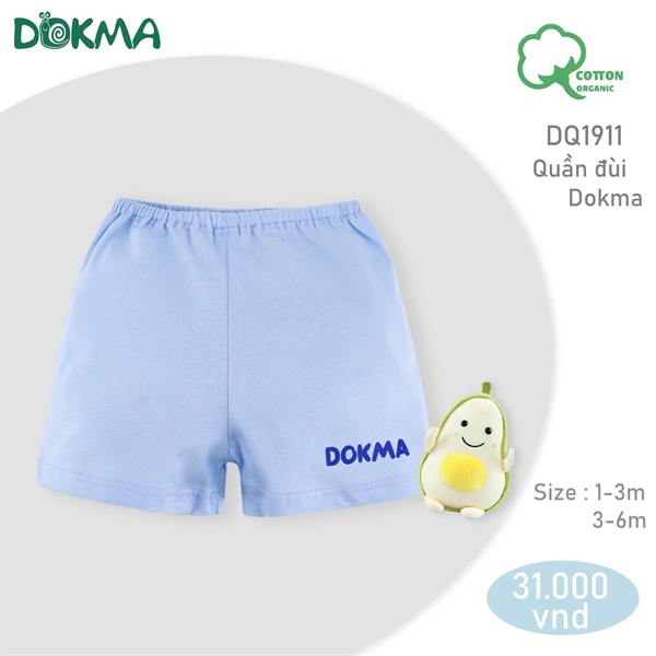 DQ1911 - 3M/6M Quần thun cộc
