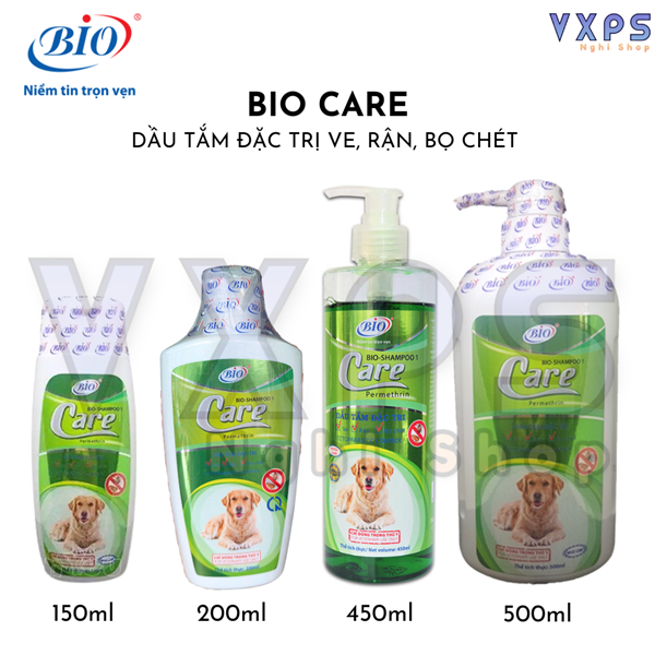 Sữa tắm BIO CARE (ve,rận)