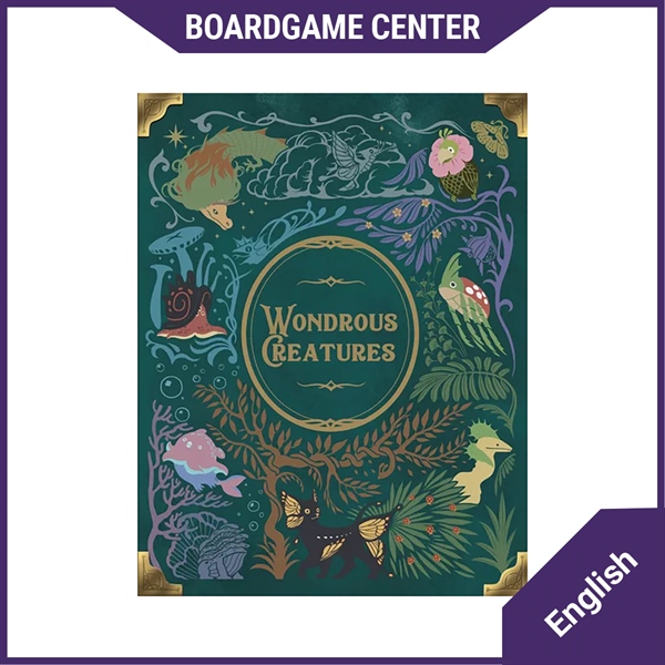 Bộ trò chơi Board game - Wondrous Creatures (2024) Enjoy an innovative worker placement mechanism featuring 100+ fantastic creatures!