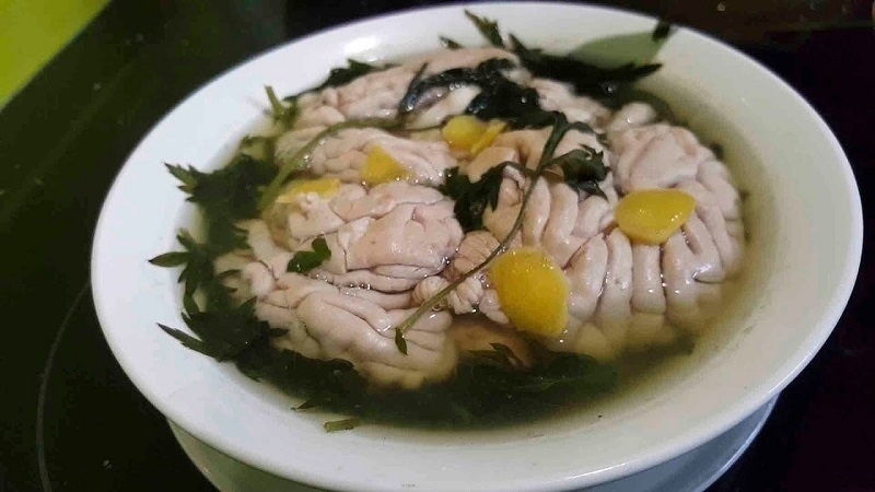 Óc heo kg
