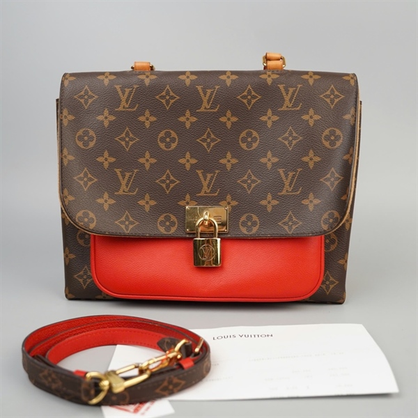 Túi LV Marignan hoa nâu sz 27 (BQ) KG+