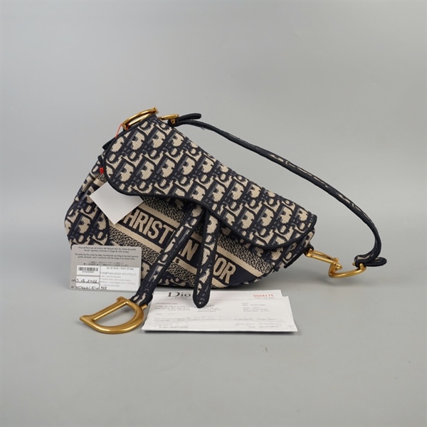 Túi Dior Saddle xám sz25 (BQ) KG+