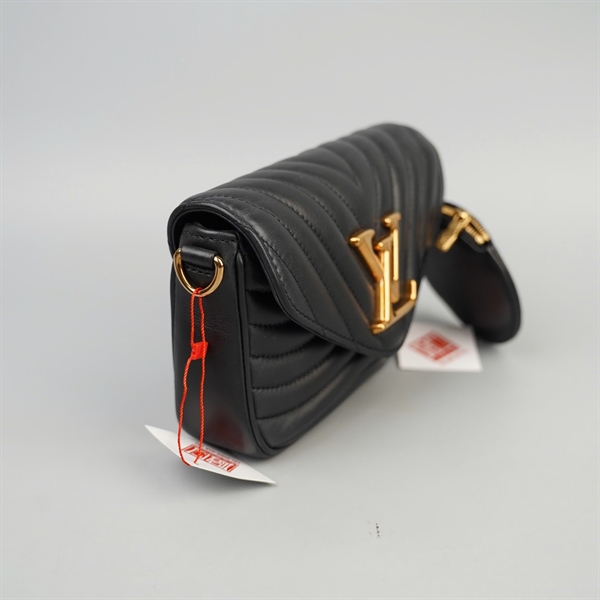 Túi LV Wave đen 2 strap kèm ví sz18 (BQ) KG+