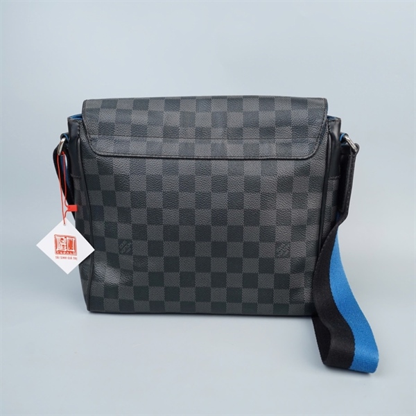 Túi LV đeo chéo ô vuông đen sz26 (BQ) KG+