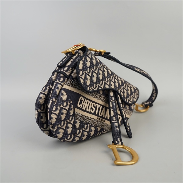 Túi Dior Saddle xám sz25 (BQ) KG+