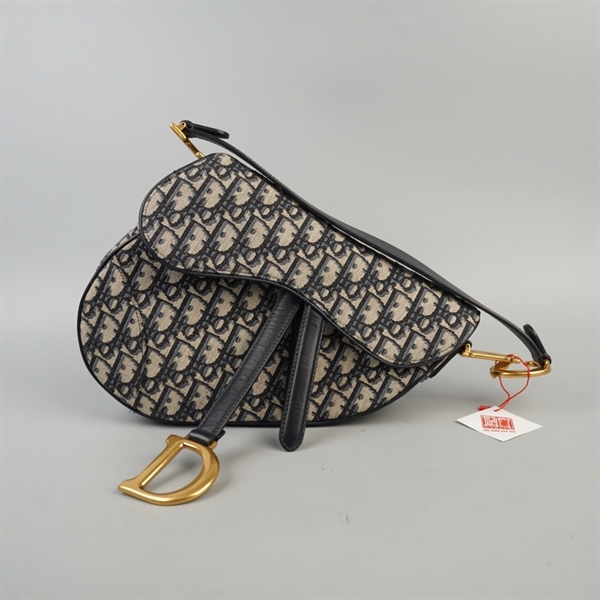Túi Dior Saddle xám (01-BO-0250) sz25 (BQ) KG+