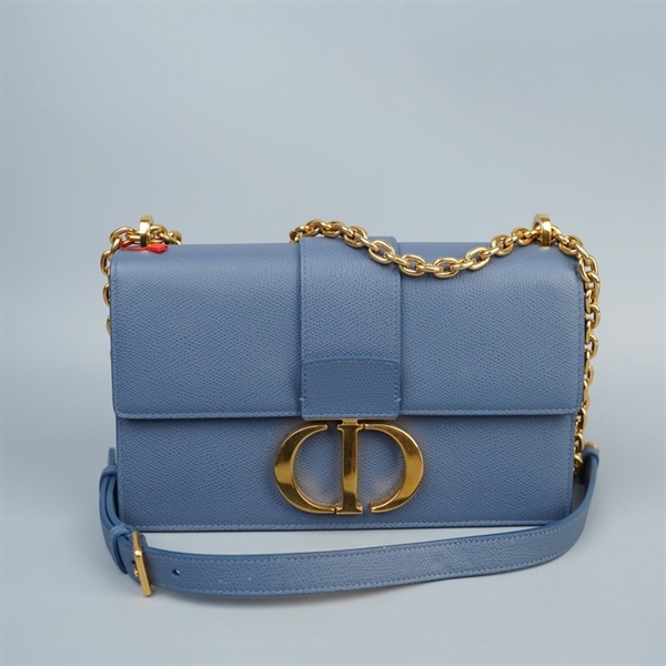 Túi Dior Montaigne box xanh xám sz25 (BQ) KG+