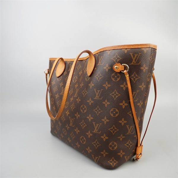 Túi LV Neverfull hoa nâu kèm ví sz30 (LN) KG+