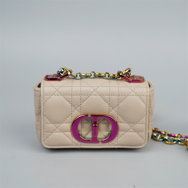 Túi Dior Caro Micro nude sz12 (LN)KG+