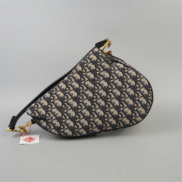 Túi Dior Saddle xám (01-BO-0250) sz25 (BQ) KG+