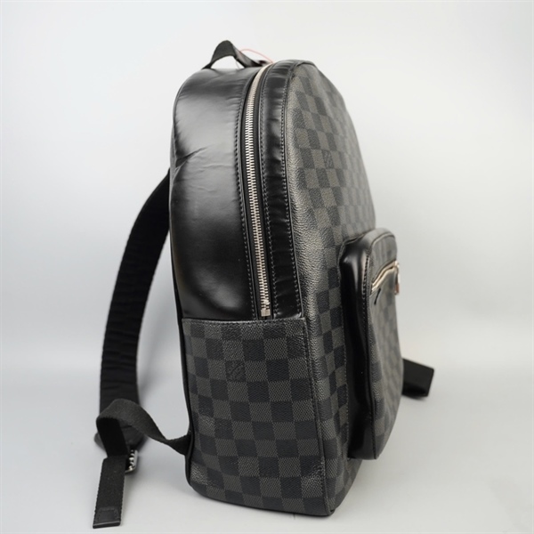 Balo LV ô vuông đen (LN) KG+