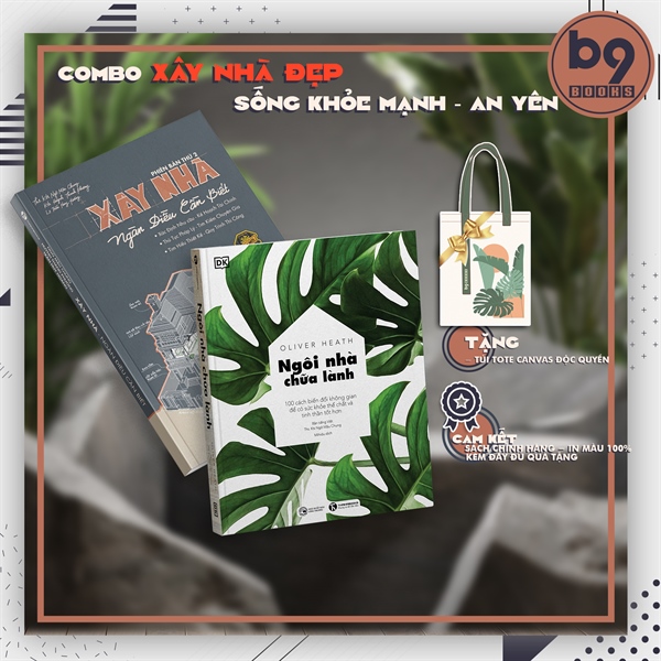 CB003 Combo Xây nhà Ngàn điều cần biết + Ngôi nhà chữa lành