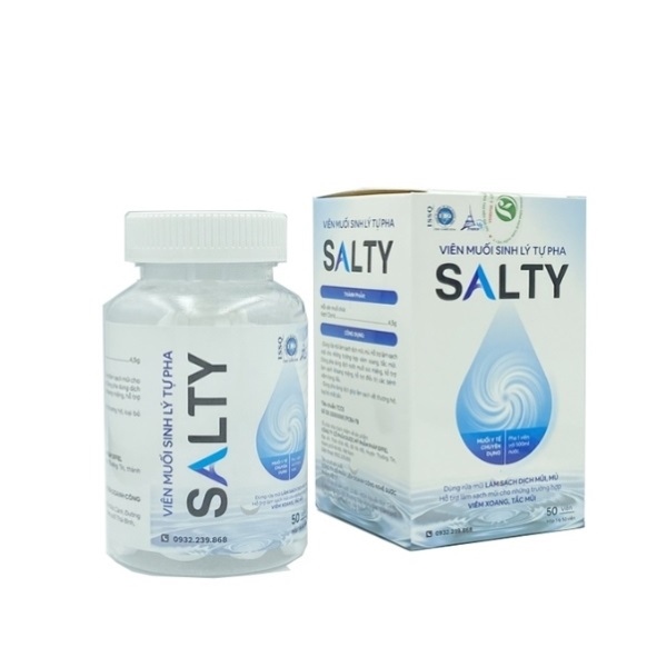 Viên muối sinh lý Salty 50 viên