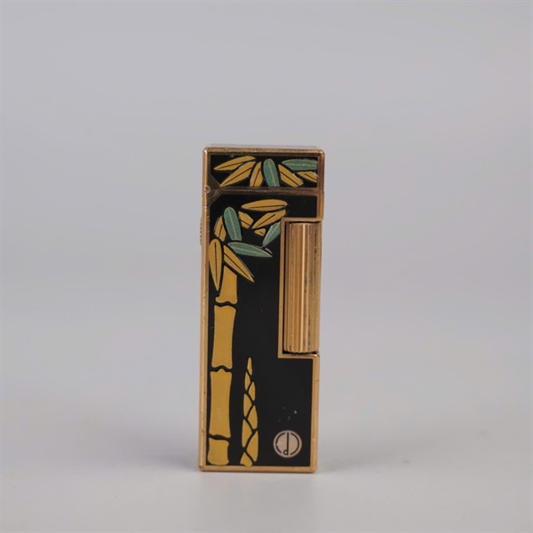 Bật lửa Dunhill đen hình hổ KG+