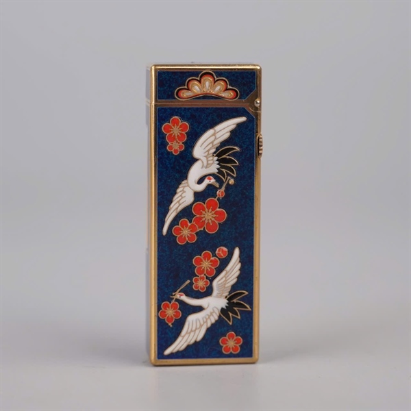 Bật lửa Dunhill xanh hình cò KG+