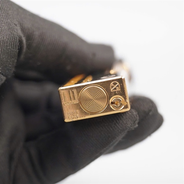 Bật lửa Dunhill đen hình hổ KG+