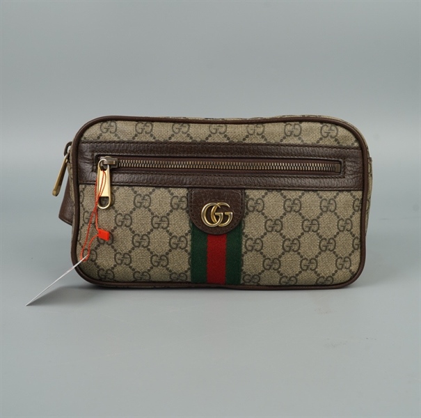 Túi GG bumbag ophidia nâu (574796520931) sz23 KG+