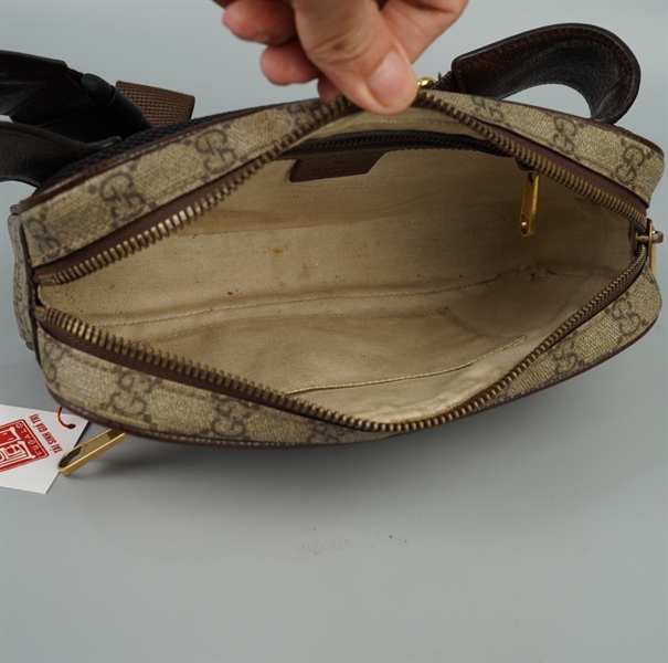 Túi GG bumbag ophidia nâu (574796520931) sz23 KG+