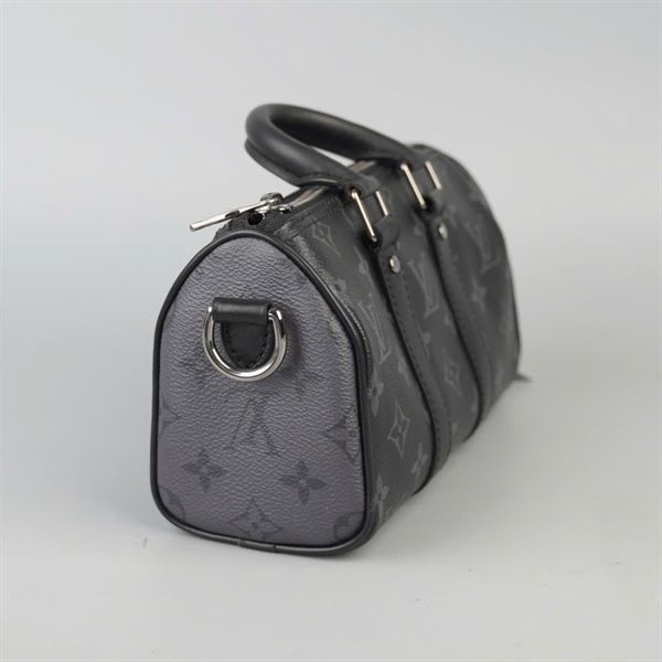 Túi LV Keepall hoa đen sz20 +