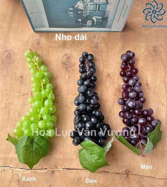Nho dài - Quả và dây quả - Hoa Lụa Vân Vượng