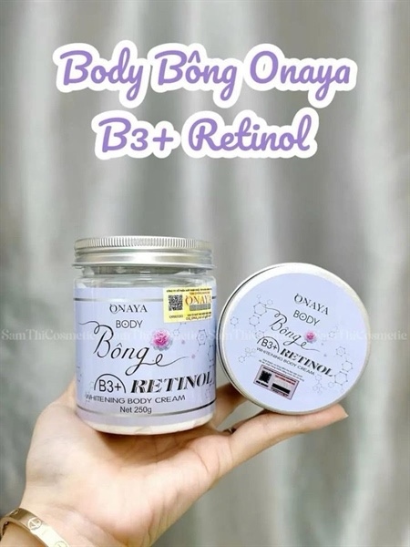 Kem body onaya bông whitening 250g