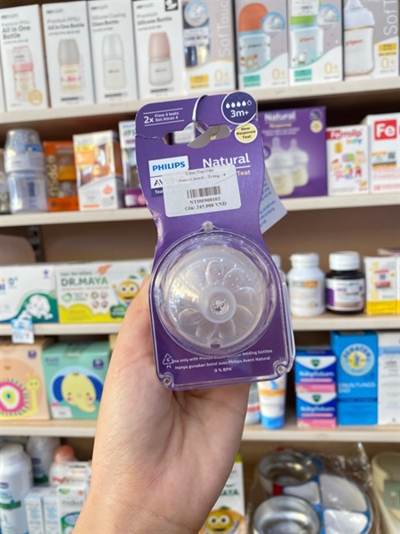 Núm ti Avent 3M+ Số 4