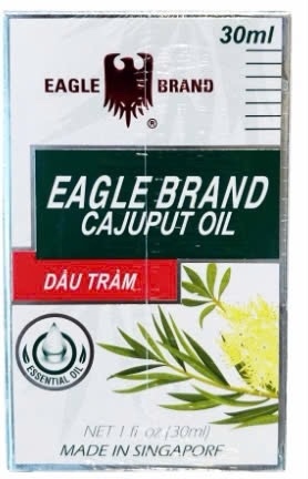Dầu tràm Eagle Brand Cajuput Oil 30ML- Giữ ấm, phòng ngừa cảm lạnh, cảm cúm
