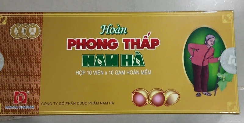 Hoàn phong thấp 10g (Hộp 10 hoàn) - Nam Hà