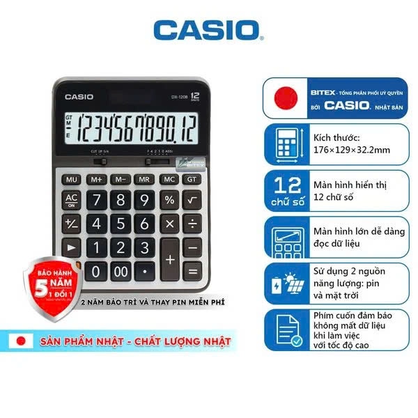 Máy tính CASIO DX120B
