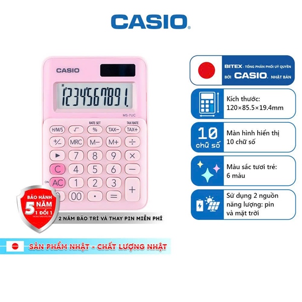 Máy tính CASIO MS7UC