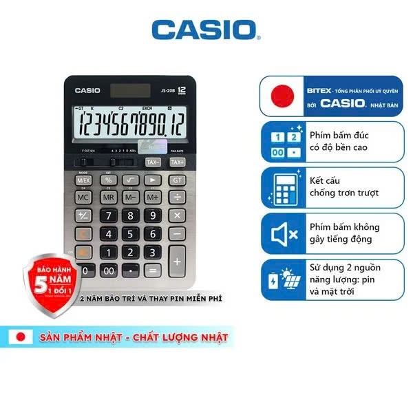 Máy tính CASIO JS20B