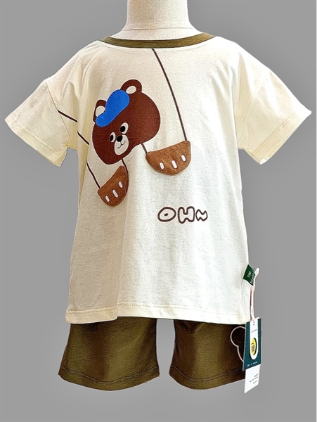 Bộ thời trang đi học - Mẫu Gấu