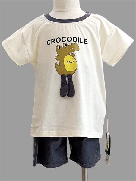 Bộ thời trang đi học - Mẫu Cá sấu 2