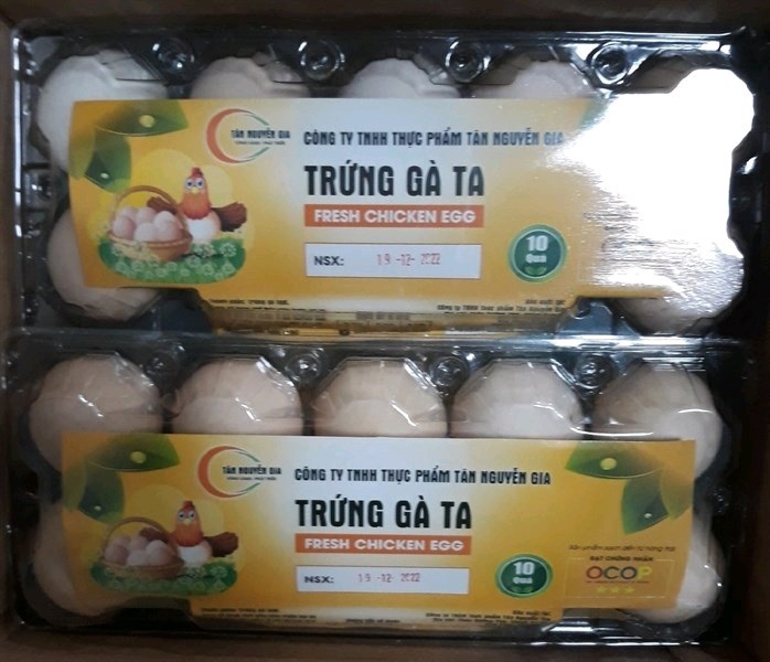 Trứng gà trắng nhỏ