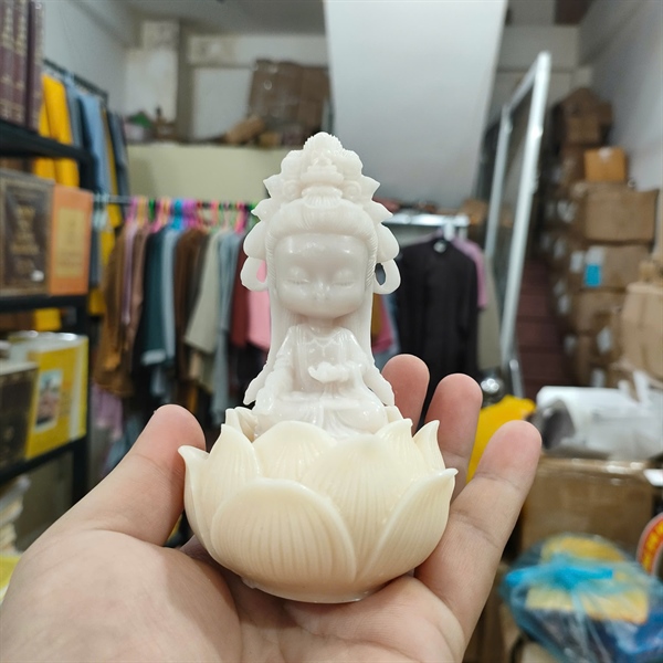 Tượng Quan Âm mini 11cm