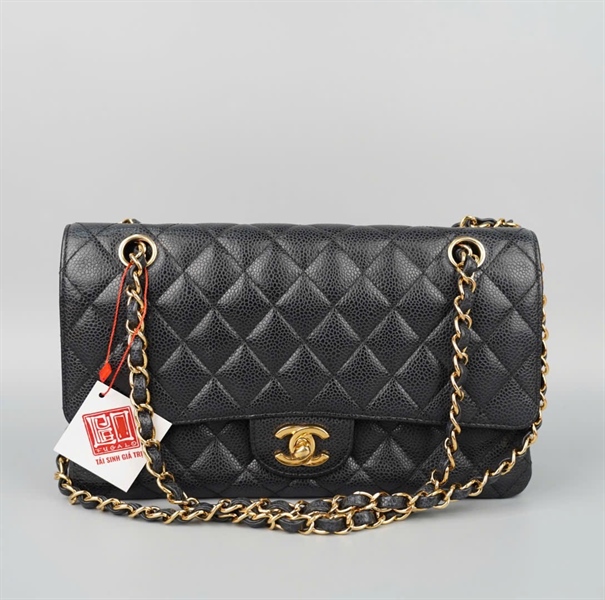 Túi Chanel Classic đen (20315646) sz25 KG+