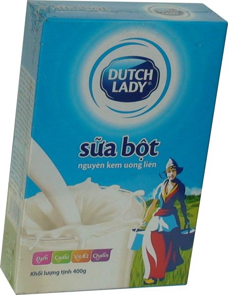 Nguyên kem DutchLady hộp giấy 400g