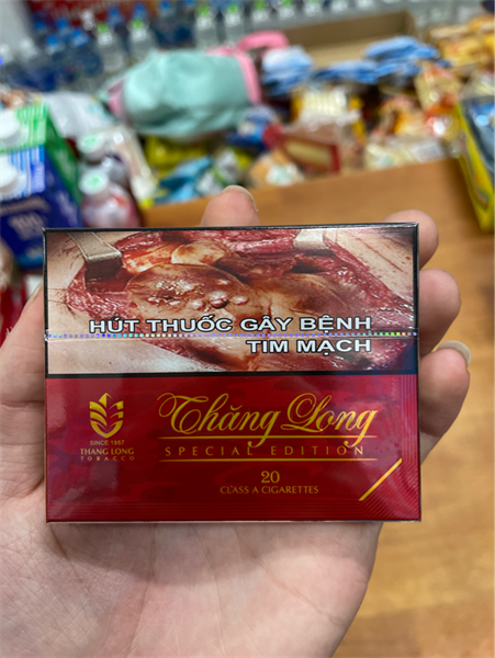 Thuốc lá Thăng Long đỏ ngắn ( tl đỏ ngắn)