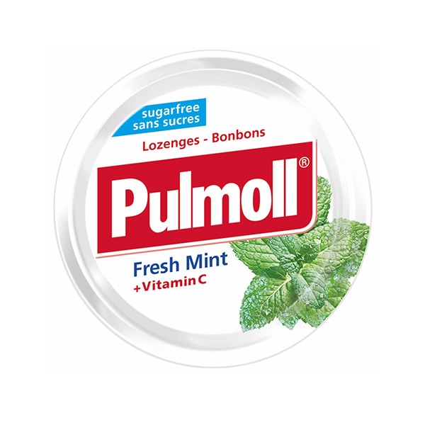 Pulmoll không đường fresh mint vitamin c kalfany (h/45gr)