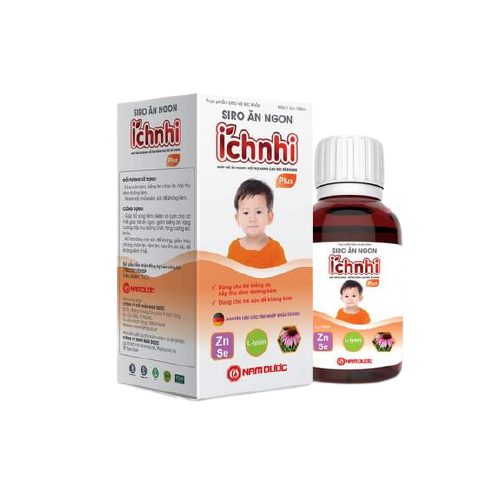 Siro ăn ngon ích nhi plus nam dược (chai/100ml)