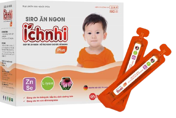 Siro ăn ngon ích nhi plus nam dược (hộp/20ống/10ml)