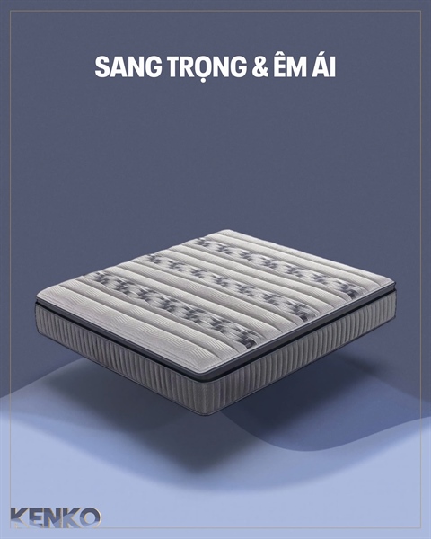 Đệm Kenko 8093 lò xo - H31cm