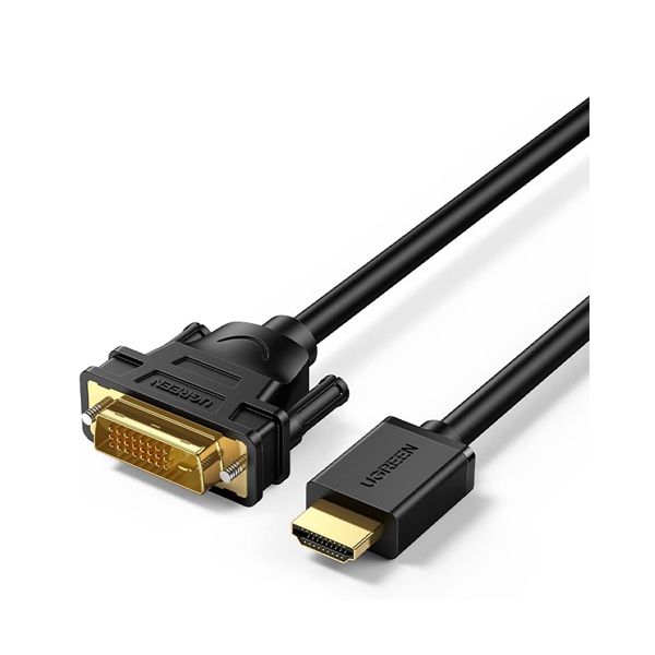 Cáp dữ liệu VIDEO DVI sang HDMI 1.4 truyền hình ảnh dài 3M Ugreen ( 10136)